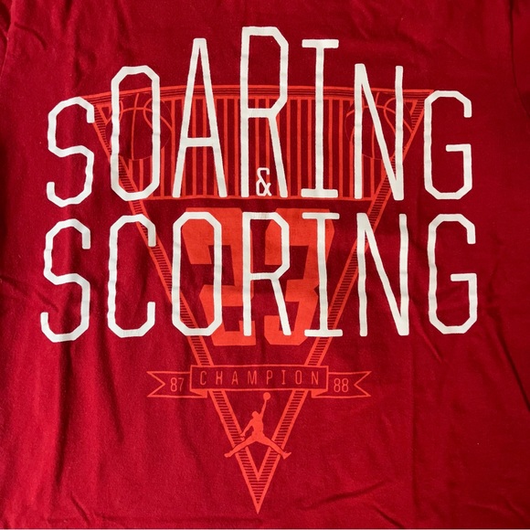 Red Jordan Tee Size Small ($15) - Picture 4 of 4